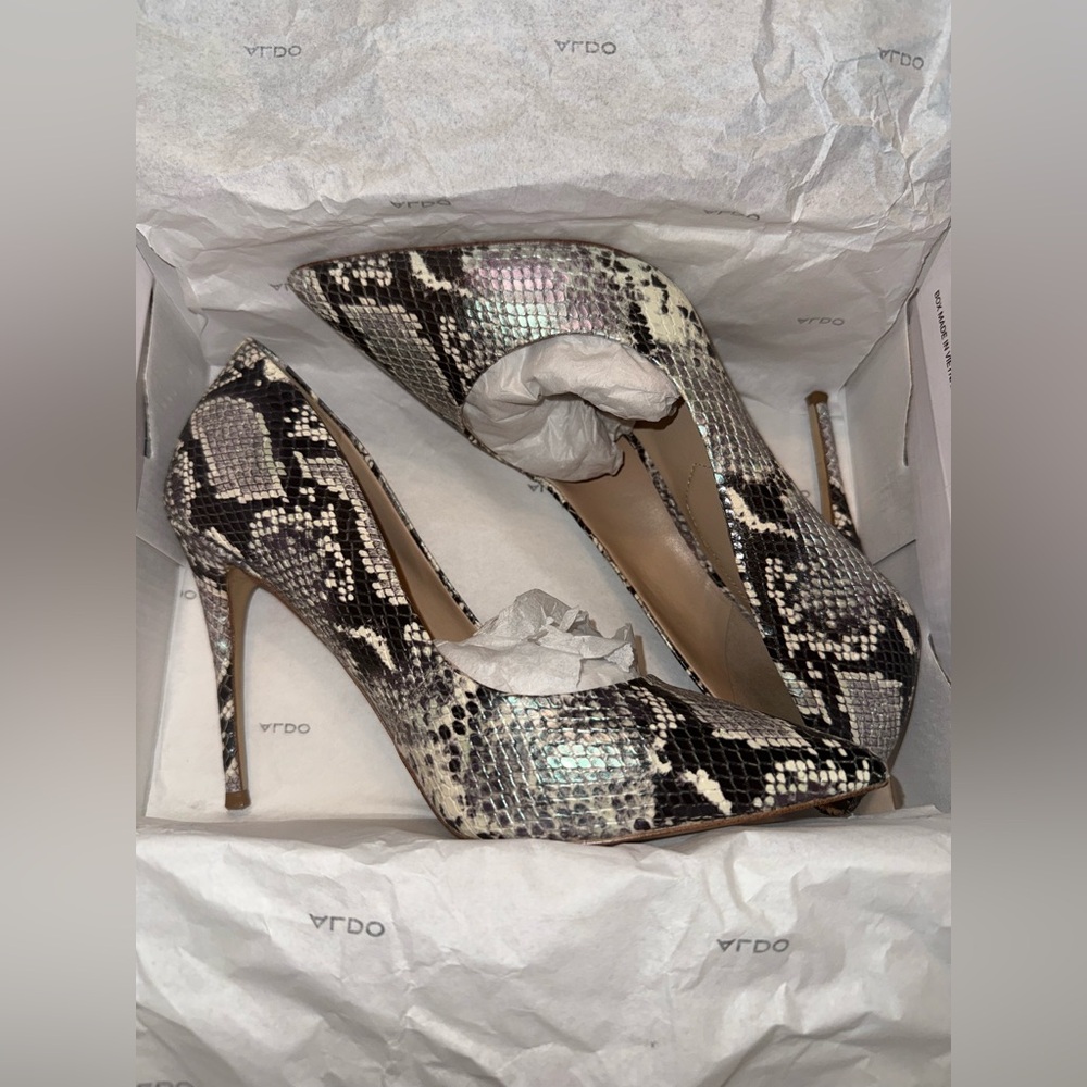 ALDO STESSY 57 SNAKE PRINT - Picture 3 of 4
